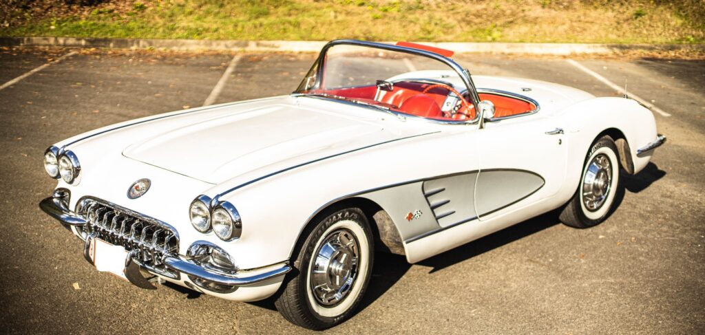 vintage corvette for hire
