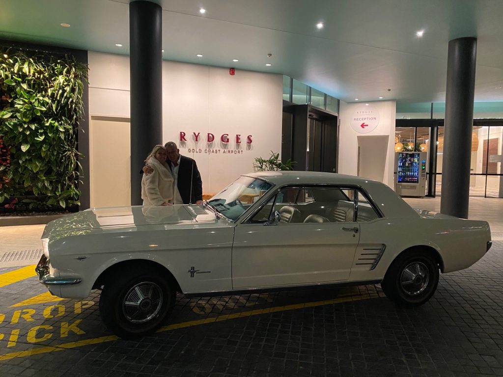 Gold Coast wedding cars, Vintage wedding cars, Tamborine Mountain wedding cars
