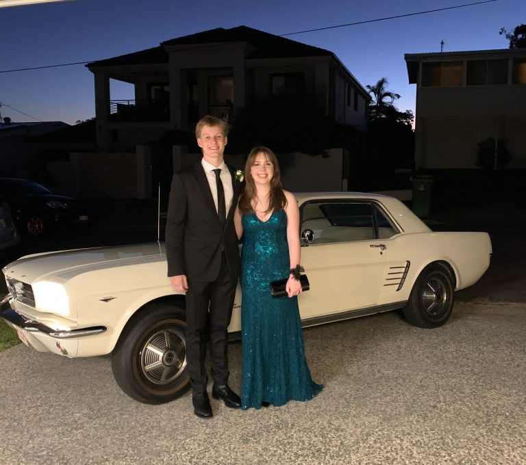Mustang hire for school formal