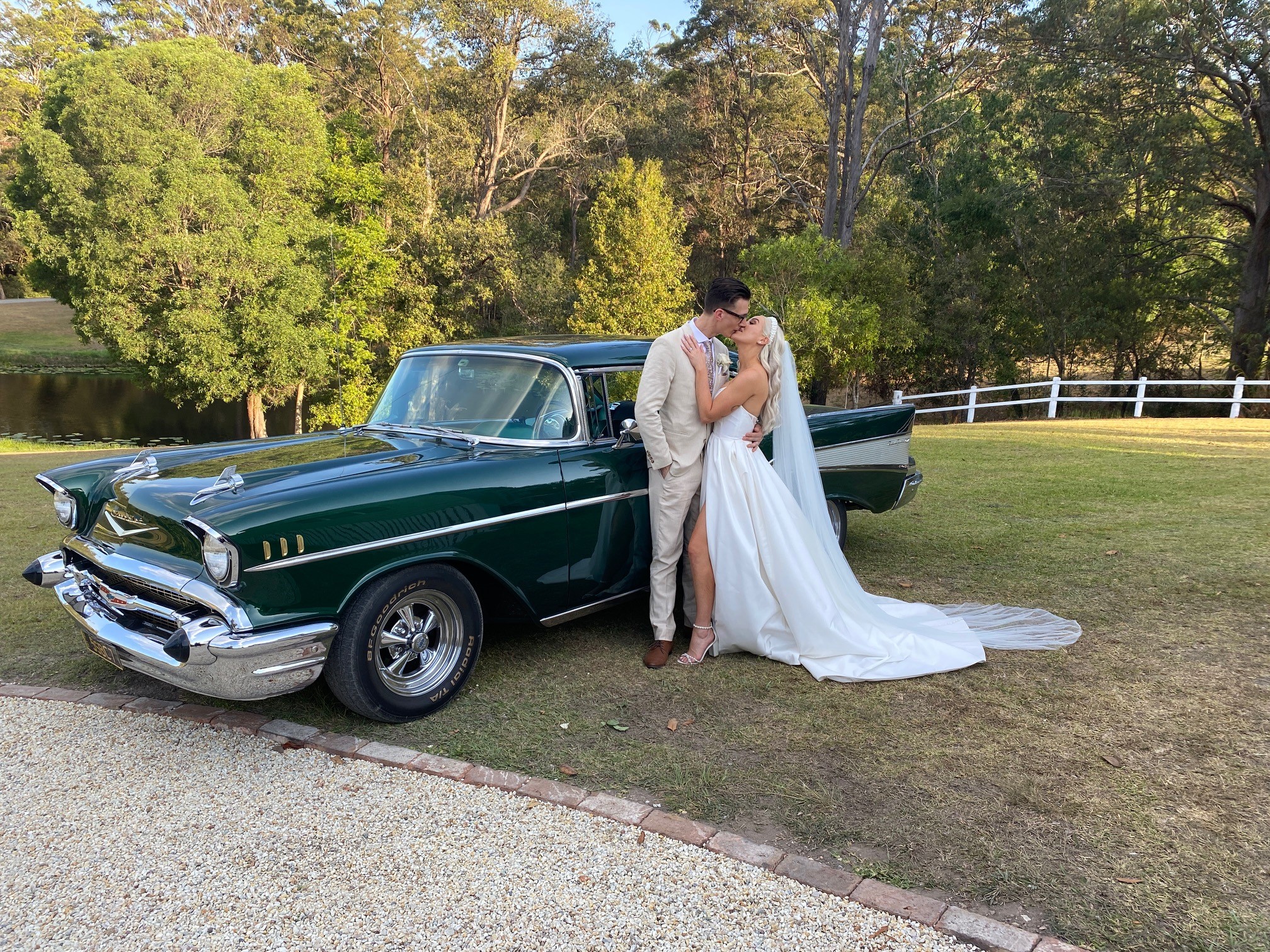 1957 Chevrolet Bel Air 2dr sports coupe for hire
