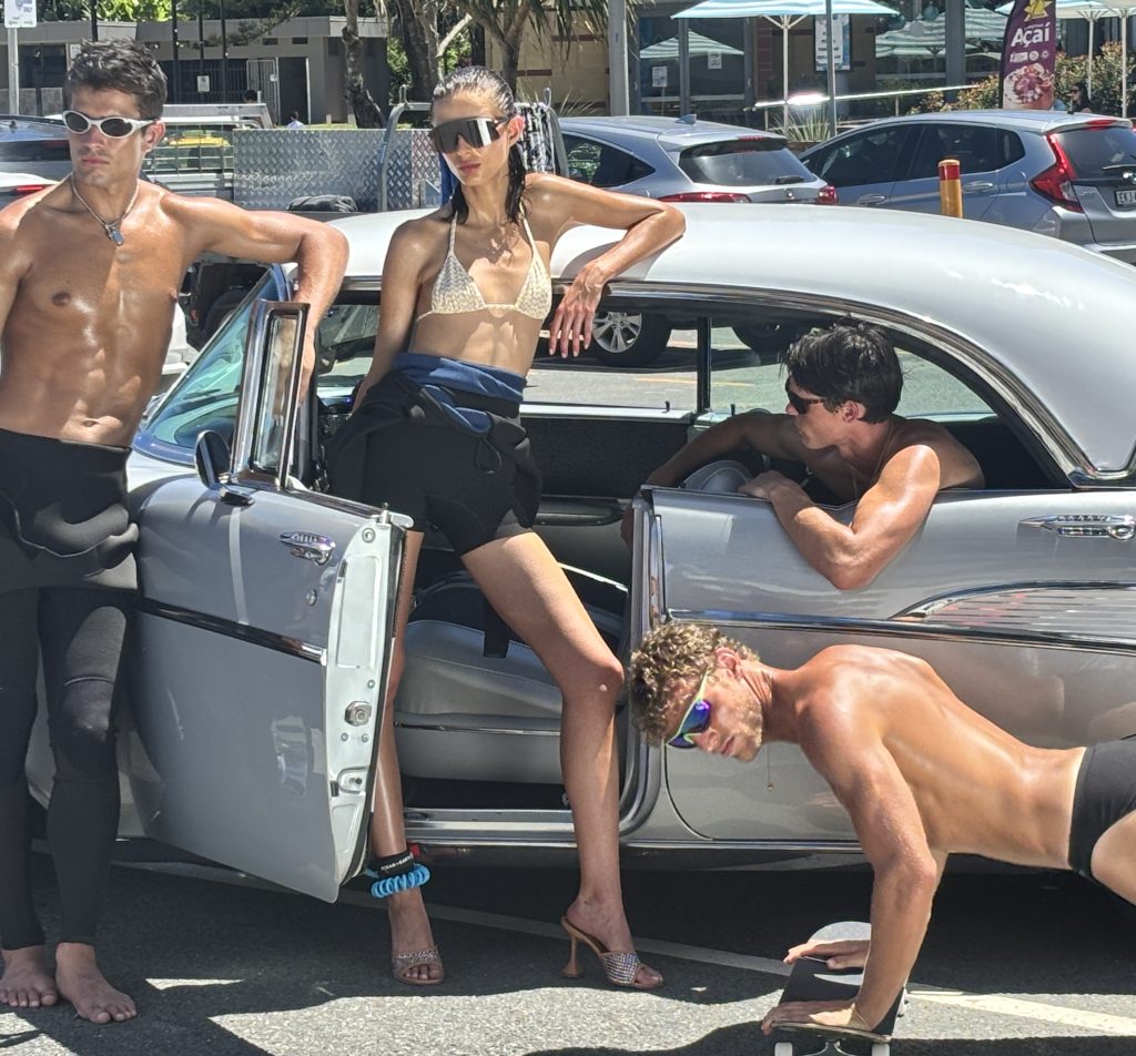 content creation car hire