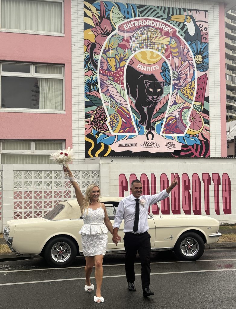 vow renewal classic car hire